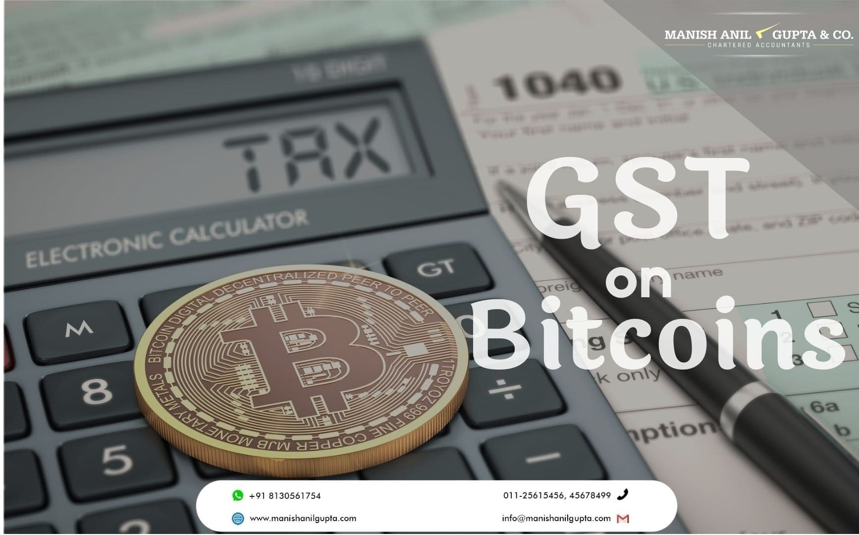 GST on Bitcoins